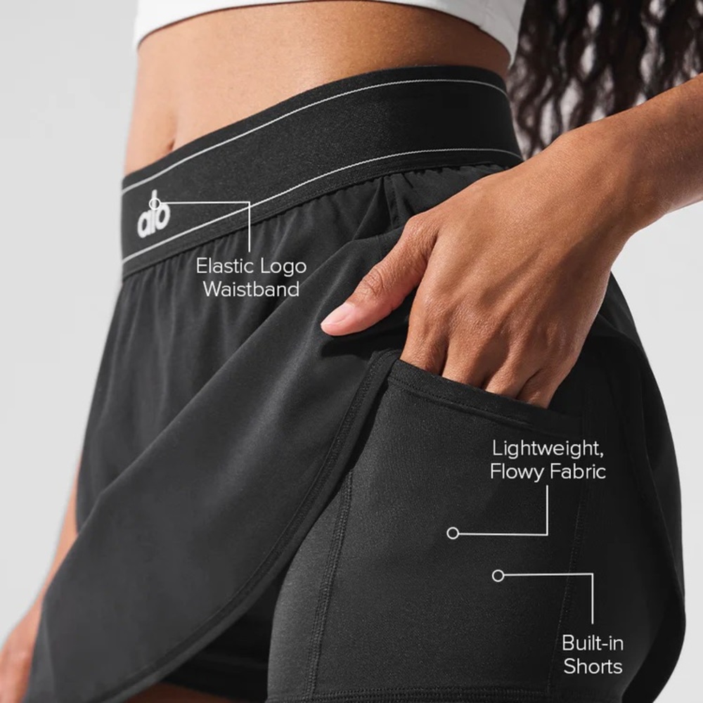 ALO Yoga match point tennis skirt
